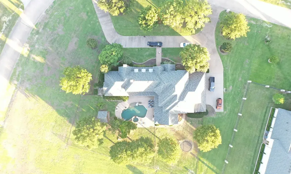 New shingle roof installation on a home in Makawao